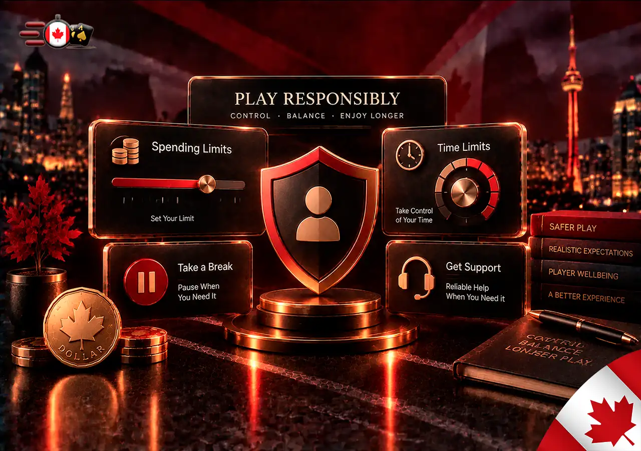 Responsible online casino play and player limit tools in Canada